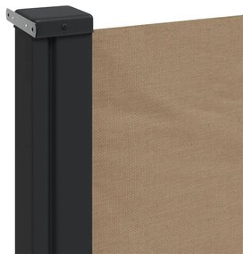 Σκίαστρο Πλαϊνό Συρόμενο Taupe 180 x 500 εκ. - Μπεζ-Γκρι