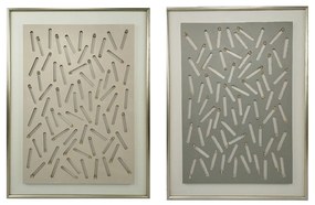 Καμβάς Home ESPRIT πολυστερίνη Καμβάς 90 x 3,5 x 120 cm