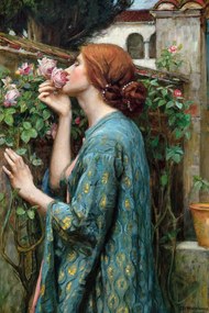 Αναπαραγωγή The Soul of The Rose (Vintage Female Portrait) - John William Waterhouse
