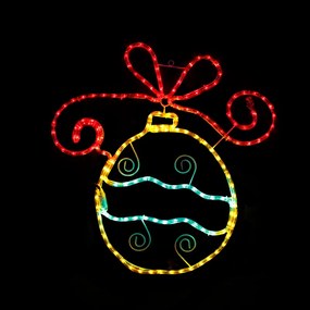 Φωτοσωλήνας με σχέδιο Christmas Flower 180 LED