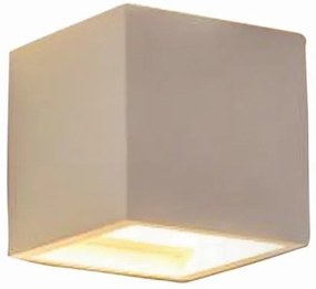 Απλίκα Γύψινη Φωτιστικό Τοίχου 43414 λευκή Inlight-43414-Λευκό 43414