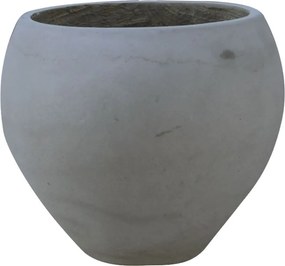 FLOWER POT-5 Cement Grey Φ43x32cm   1τμχ