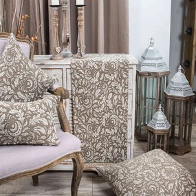 Μαξιλάρι Διακοσμητικό (Με Γέμιση) Denver 02 Beige Teoran 30X50 30x50cm Cotton-Acrylic