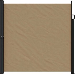 vidaXL Σκίαστρο Πλαϊνό Συρόμενο Taupe 200 x 500 εκ.