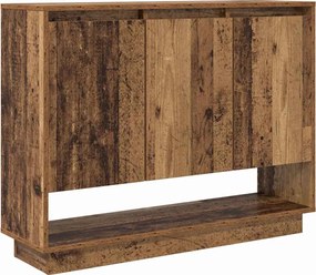 vidaXL Πλαϊνό γραφείο Παλιό ξύλο 97 x 29 x 75 εκ. Επεξεργασμένο ξύλο