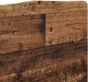 vidaXL Κεφαλάρι Παλιό Ξύλο 135 cm Επεξεργασμένο ξύλο