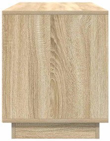 Έπιπλο Τηλεόρασης με LED Sonoma Δρυς 100x41x50 εκ. 861411