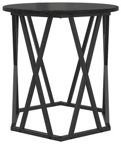 vidaXL Τραπεζάκι σαλονιού 2 pcs Μαύρη δρυς 50 x 50 x 50 cm