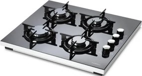 KUMTEL LX-40TS-HDF 4GAS BLACK GLASS COOKER