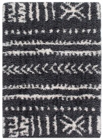 Χαλί (200x280) Polcarpet New Flokati 383 D.Grey/Beige