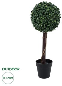 Artificial Garden BUXUS 20405 Τεχνητό Διακοσμητικό Φυτό Πυξός Υ60cm