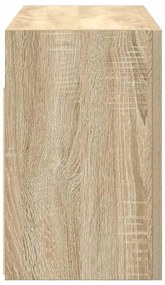 vidaXL Ντουλάπι τοίχου μπάνιου Sonoma Oak 60x25x40 cm Ξύλινη κατασκευή