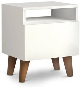 Κομοδίνο Luce Λευκό 40x30x47,6 GP022-0048,3 Megapap-GP022-0048,3-Λευκό GP022-0048,3