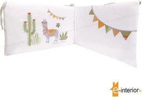 Πάντα Κούνιας 45x210 Hello Lama - Orange 108111004