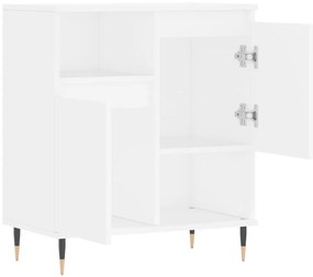 vidaXL Συρταριέρα Λευκή 60 x 35 x 70 εκ. από Επεξεργασμένο Ξύλο