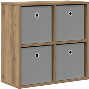 vidaXL Πλαϊνό γραφείο Artisan Oak 59,5 x 27 x 57 εκ