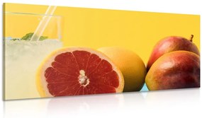 Εικόνα λεμονάδας από τροπικά φρούτα - 100x50