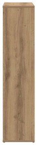 vidaXL Ντουλάπι βιβλίων Βελανιδιά τεχνίτη 50x25x104 cm