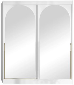 Ντουλάπα Modin συρόμενη-Leuko-Μήκος: 180 εκ.