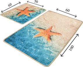 Bathmat Set (2 Pieces) Stella Multicolor