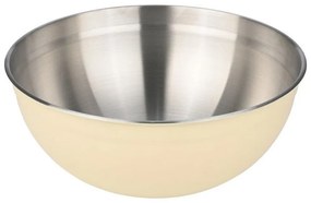Μπωλ Ανάδευσης Allure 01-25038 Ανοξείδωτο 25cm Ivory Estia Ανοξείδωτο Ατσάλι