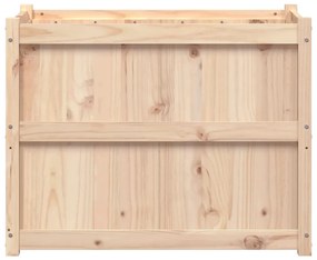 vidaXL Ζαρντινιέρα 90 x 50 x 70 εκ. από Μασίφ Ξύλο Πεύκου