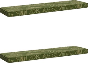 vidaXL Μαξιλάρια Πάγκου 2 Τεμαχίων VUGHT 2 pcs 100% Πολυεστέρας