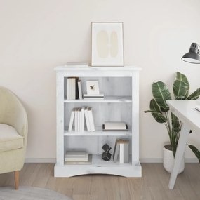 vidaXL Βιβλιοθήκη 30 Επ. Μεξικ. Στιλ Corona Λευκό 81x29x150 εκ.