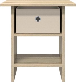 vidaXL Κομοδίνο Δρύς Sonoma 41 x 40 x 45 εκ Επεξεργασμένο Ξύλο