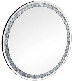 Καθρέπτης Τοίχου Tessa 2690100 Φ80cm Glitter Effect Clear Mirrors &amp; More Γυαλί