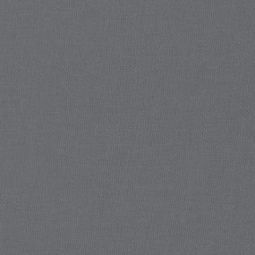 vidaXL Κουνιστή Πολυθρόνα Σκούρο Γκρι Υφασμάτινη