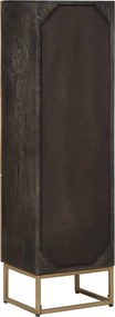 vidaXL Highboard Ορείχαλκος 35 x 30 x 120 cm
