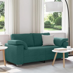 vidaXL Σαφράν Σαλονιού σε σκοτεινό πράσινο, 140 cm, υφασμάτινος