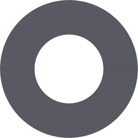 vidaXL κατάλληλο για επίπεδα δαχτυλίδια δέντρου 5 pcs Ανθρακί