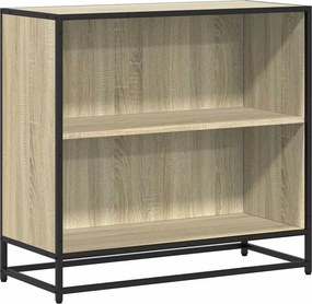 vidaXL Βιβλιοθήκη Χρώμα Sonoma Δρυς 80,5x35x76 εκ. Επεξεργασμένο Ξύλο