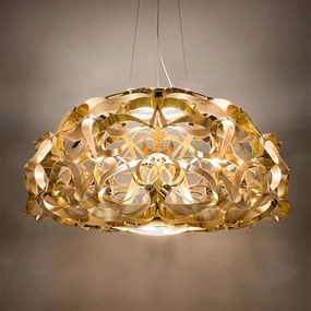 Φωτιστικό Οροφής Quantica 74x74x43cm 4xE27 12W Gold Slamp