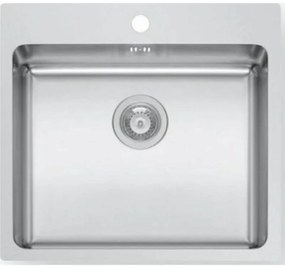 Pyramis Maidtec Inset Ledge Ένθετος Νεροχύτης 55x50.5cm Inox Σατινέ
