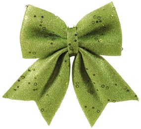 Χριστουγεννιάτικος Φιόγκος Πράσινος 20x h25cm 154756