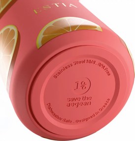 Ποτήρι Θερμός 500ml Estia Save The Aegean Pulse Orange Pop 01-42622