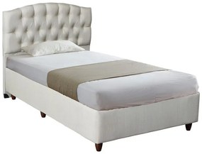Κρεβάτι Lanse (Για Στρώμα 120x200cm) 322-000016 Με Αποθηκευτικό Χώρο 122x206x131cm Cream Μονό