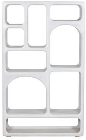 ΒΙΒΛΙΟΘΗΚΗ HANDYR HM9707 ΜΑΣΙΦ ΞΥΛΟ MANGO ΣΕ ΛΕΥΚΟ ΧΡΩΜΑ 100x35x165Yεκ.