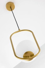 Κρεμαστό Φωτιστικό Igon Φ16cm Χρυσό