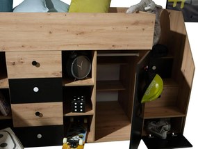 Πολυλειτουργικό κρεβάτι Smart III-Δεξιά-Mauro