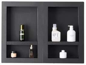VEVOR Shower Niche 40.6 x 61+40.6 x 61 cm Recessed Wall Organizer Bathroom