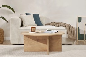Coffee Table Soleil - Sapphire Oak Sapphire Oak