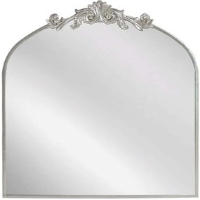 Καθρέπτης Τοίχου Dia 661-2023-SILVER 80x3x80cm Silver Artekko Μέταλλο,Γυαλί