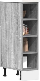 VidaXL Ντουλάπι "Riga" Γκρι Sonoma 20x44,5x81,5 εκ. από Τεχνητό Ξύλο