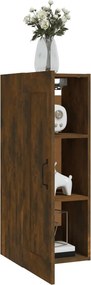 vidaXL Ντουλάπι Κρεμαστό Καπνιστή δρυς35x34x90εκ. Επεξεργασμένο Ξύλο