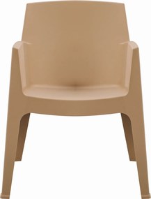ΠΟΛΥΘΡΟΝΑ ΠΟΛΥΠΡΟΠΥΛΕΝΙΟΥ SLEEK HM6370.03 ΚΑΠΟΥΤΣΙΝΟ 68x63x82,5Υεκ.