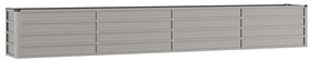 vidaXL Ζαρντινιέρα Σκουριασμένο 320x40x45 εκ. Ατσάλι Σκληρυθέν Αέρα